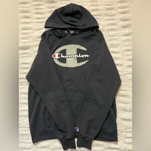 Woman’s Champion Authentic Black Hoodie